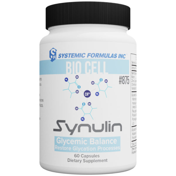 00875-Synulin-Blood-Sugar-Support-Bio-Cell-Gluten-Free-Non-GMO-Sugar-Free-No-Dairy-No-Egg Synulin